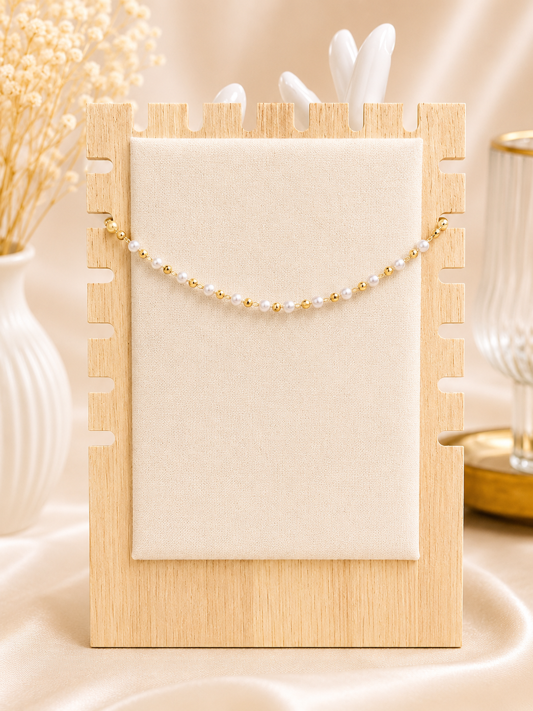 Gold Filled Pearl Anklet