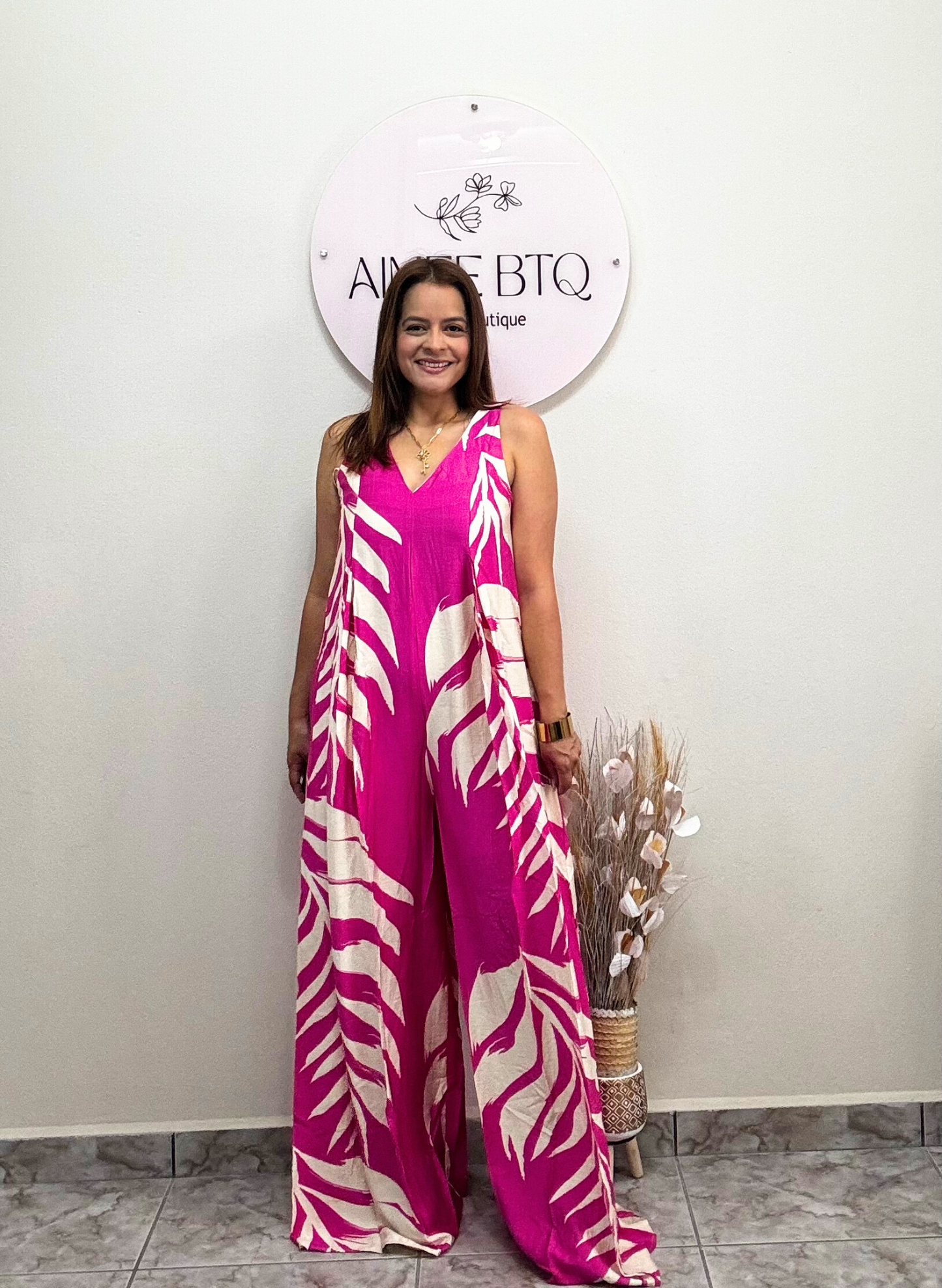 Palm Paradise Jumpsuit