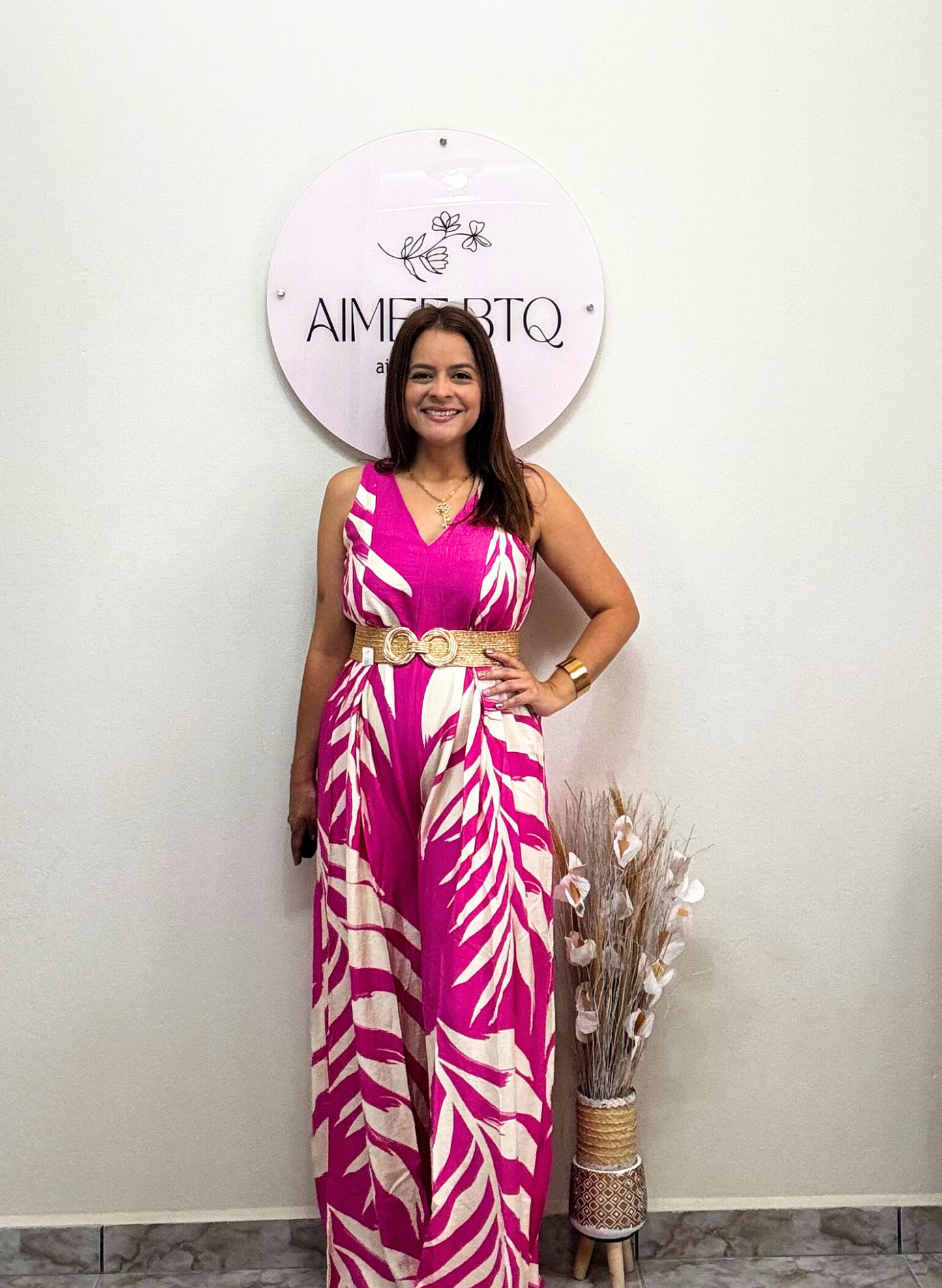 Palm Paradise Jumpsuit