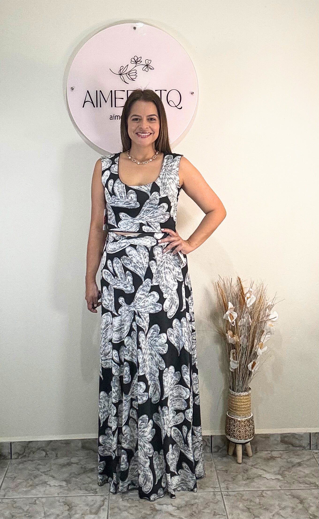 Set Pia Top and Skirt