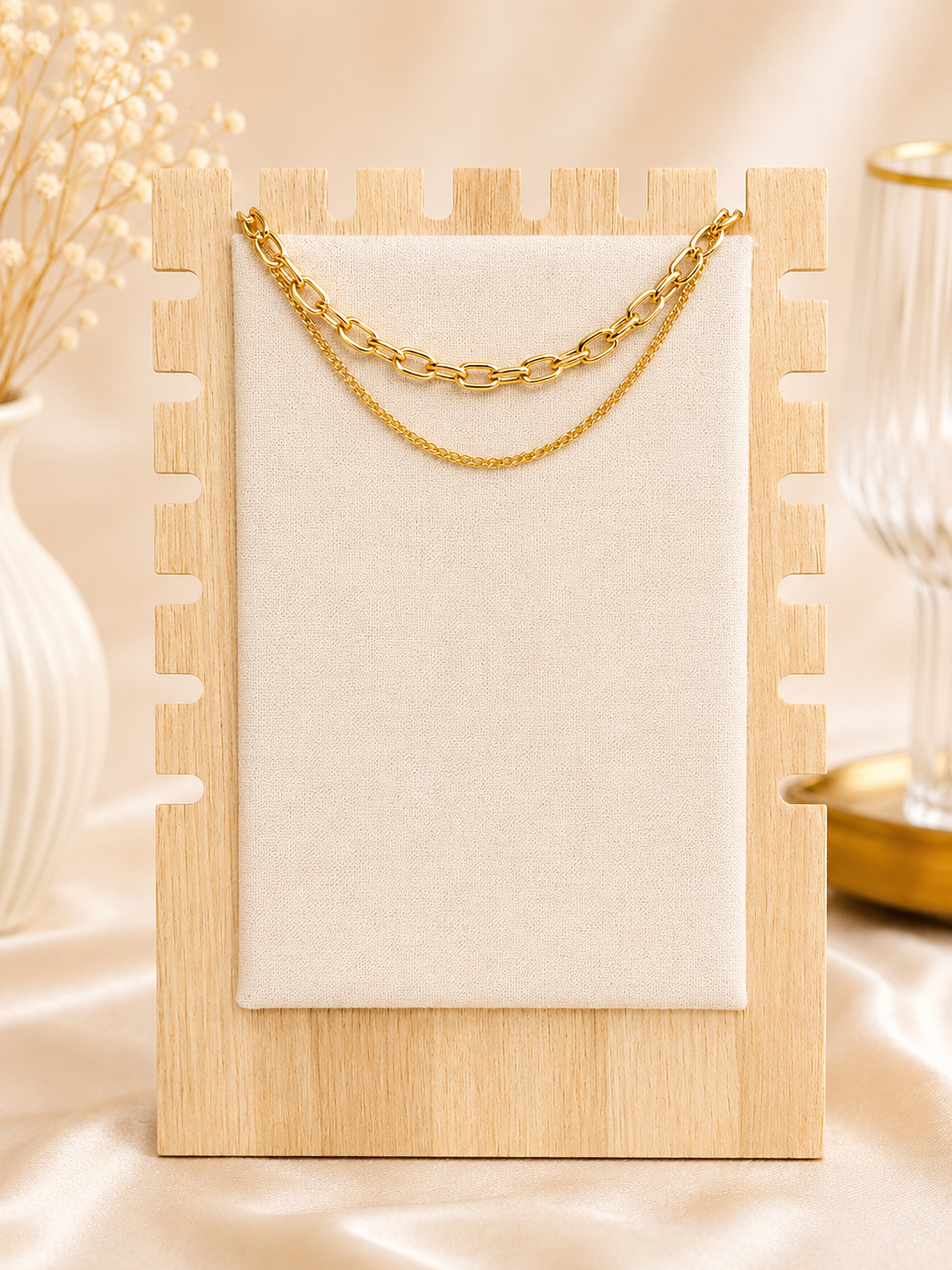 Gold Filled Layered Anklet