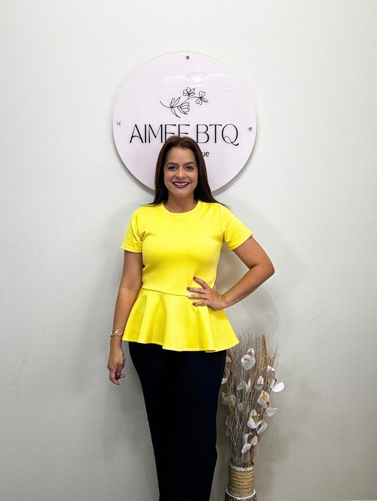 Bella Peplum Tee