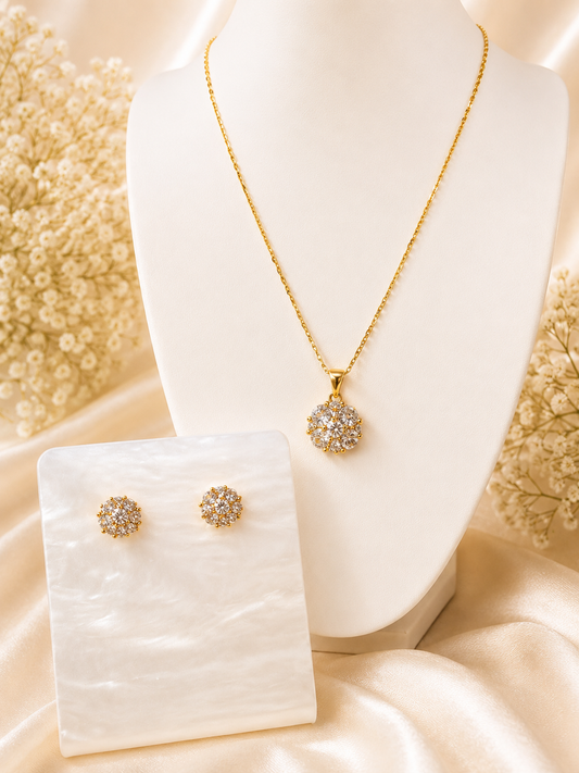Radiant Bloom Jewelry Set ✨