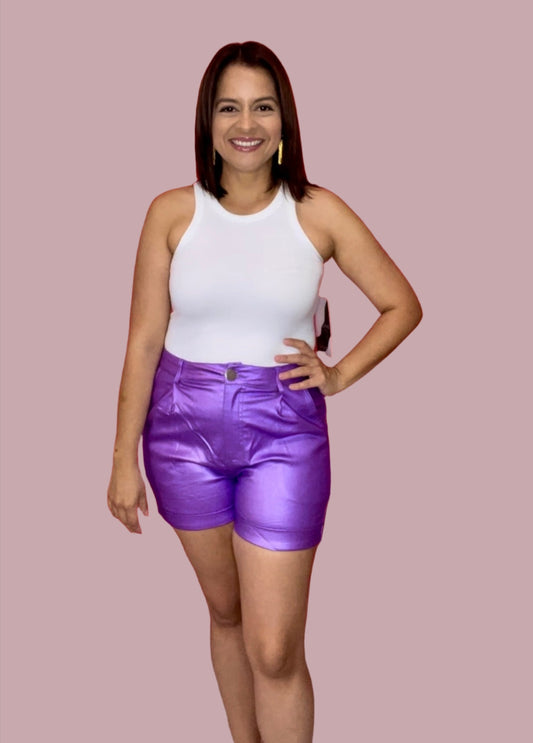 Metalic Short - Aimee Boutique PR