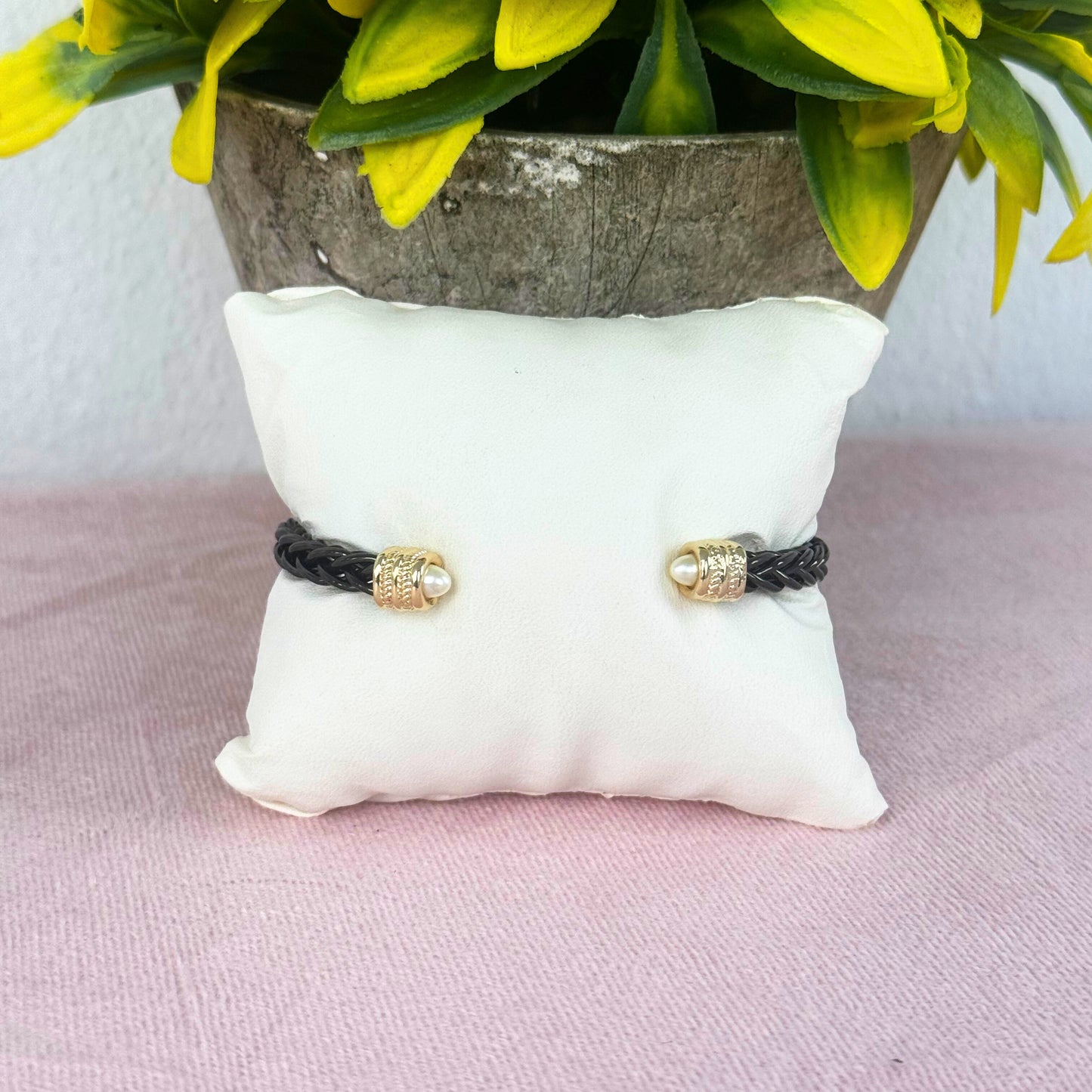 Radiant Rhodium Cuff