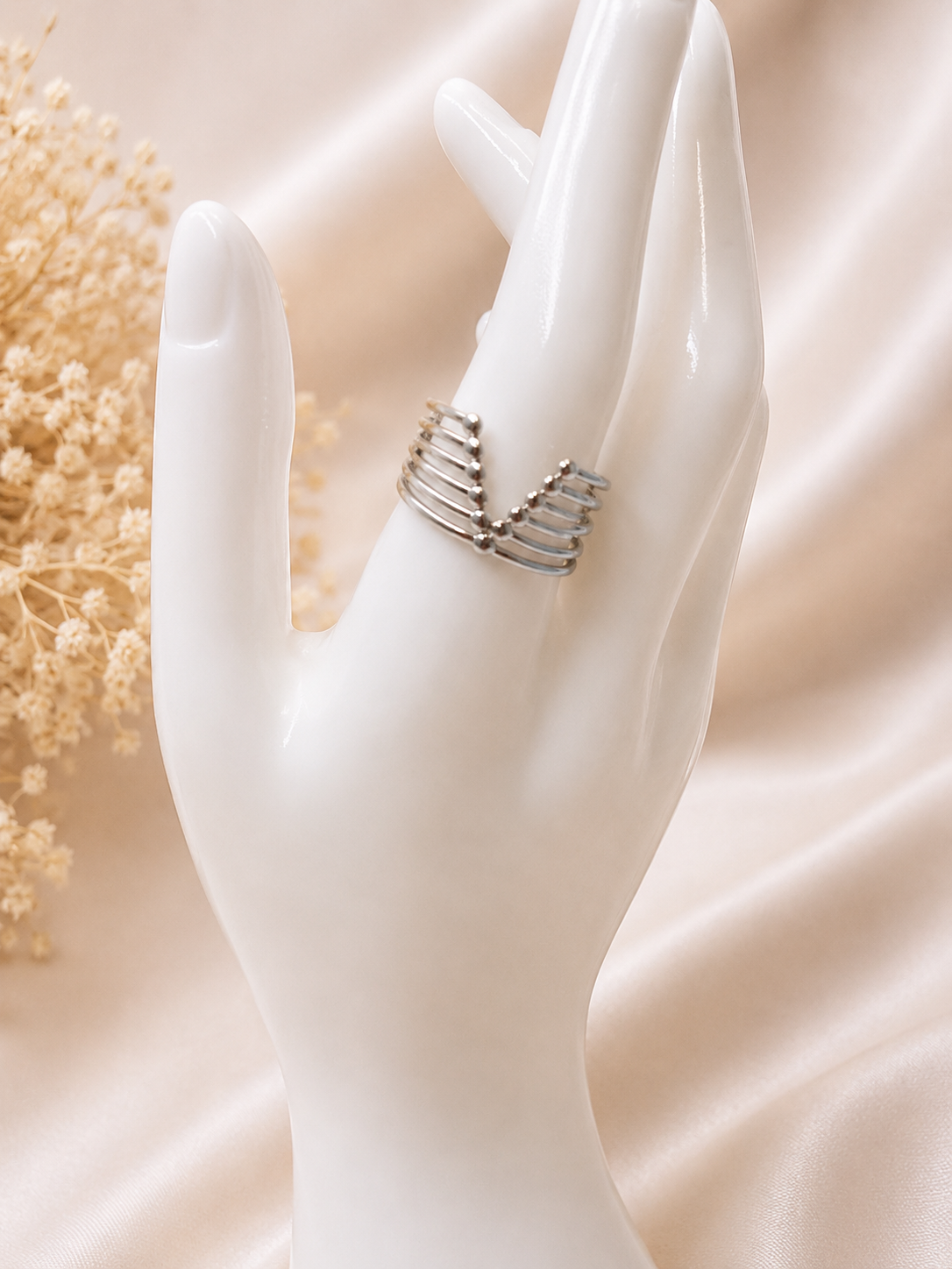 Modern Wave Ring