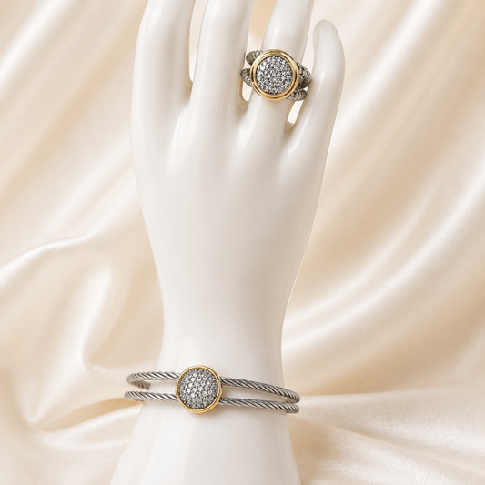 Radiant Rhodium Duo
