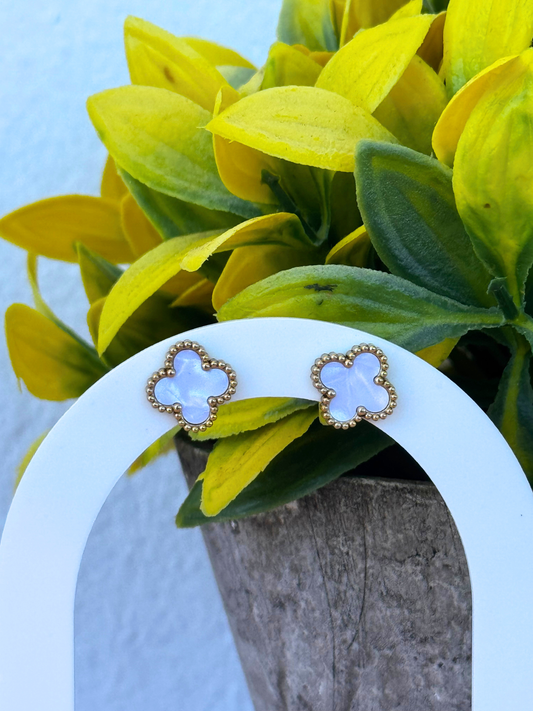 Trébol White Pearl Glow