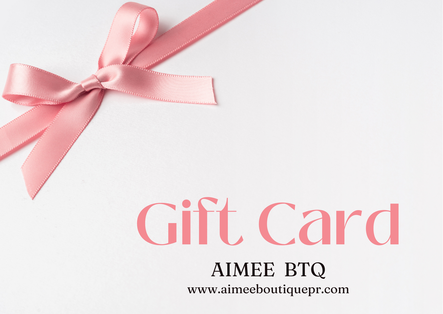 Gift Card - Aimee Boutique PR