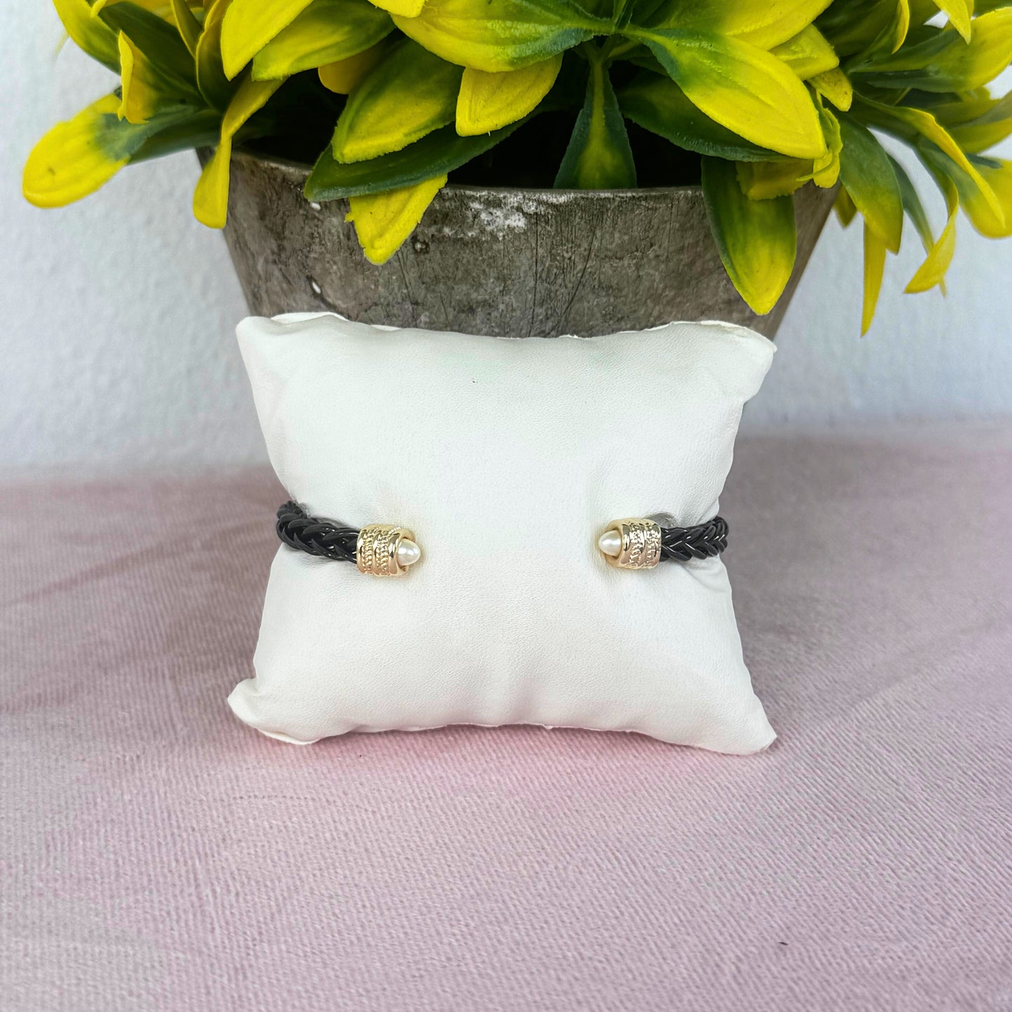 Radiant Rhodium Cuff